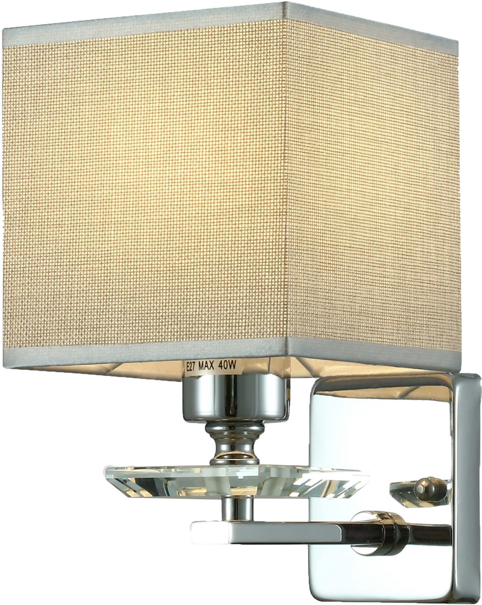 

Настенное бра Lumina Deco LDW 17100-1 CHR, Бра Lumina Deco LDW 17100-1 CHR