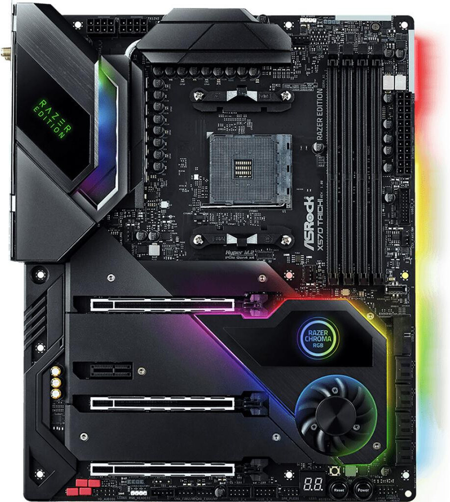 

Материнская плата ASRock X570 TAICHI RAZER EDITION, Материнская плата ASRock X570 Taichi Razer Edition