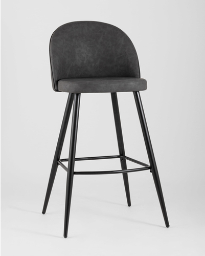 

Барный стул Stool Group Лион темно-серая экокожа [BC-99004B HDL-8 DUAL], Барный стул Stool Group Лион BC-99004B HDL-8 DUAL темно-серая экокожа