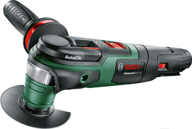 

Мультифункциональная шлифмашина Bosch AdvancedMulti 18 (без аккумулятора) [0603104020], AdvancedMulti 18
