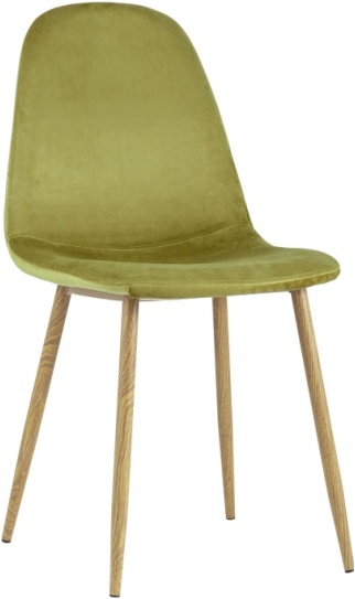 

Стул Stool Group Валенсия велюр фисташковый, Стул Stool Group Валенсия велюр DC-93025H HLR-53 фисташковый