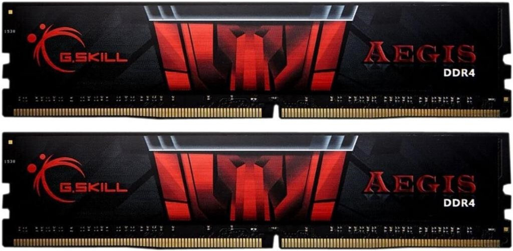 

Оперативная память G.Skill DDR IV 32Gb KiTof2 PC-24000 3000MHz Aegis [F4-3000C16D-32GISB], Оперативная память G.SKILL Aegis 2x16GB DDR4 PC4-24000 F4-3000C16D-32GISB