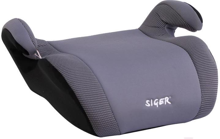

Бустер Siger Мякиш Плюс (серый), Автокресло Siger Мякиш Плюс серый