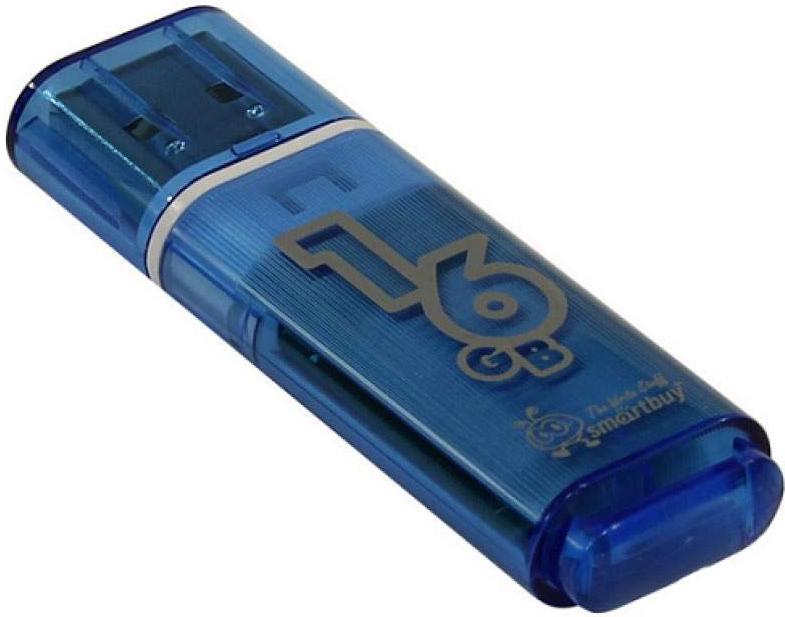 

USB Flash Smart Buy Glossy Blue 16GB (SB16GBGS-B), Glossy 16GB