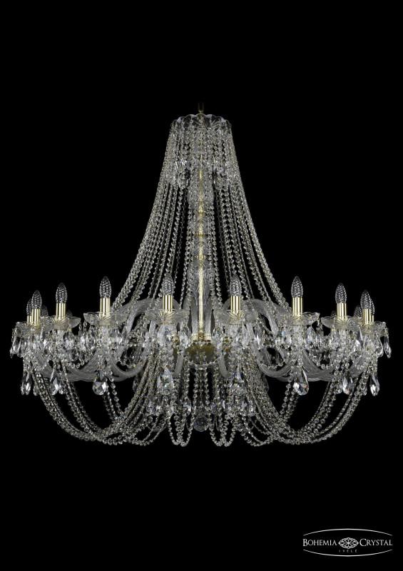 

Подвесная люстра Bohemia Ivele Crystal 1406/20/460/h-115/Ni
