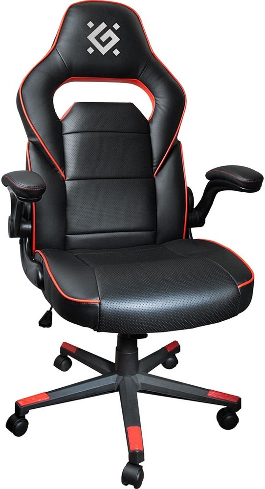 

Игровое кресло Defender Corsair CL-361 черный/красный [64360], Офисное кресло Defender Corsair CL-361 64360 черный/красный