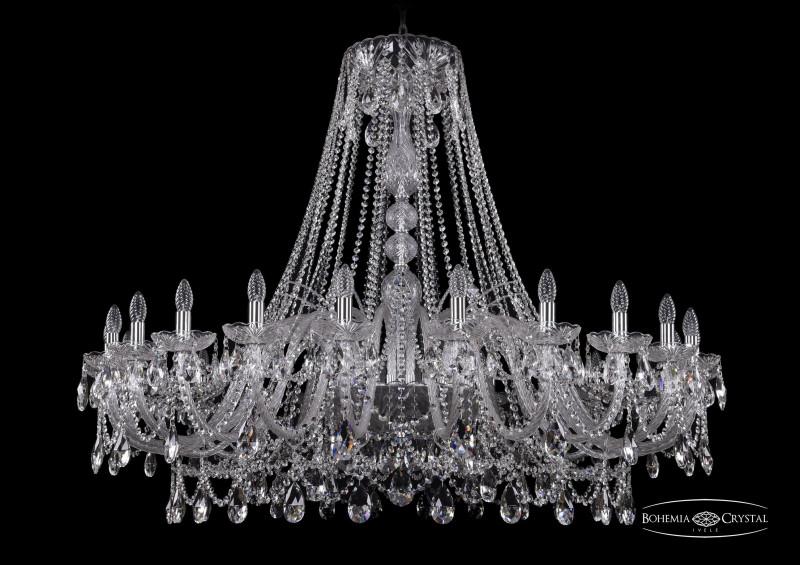 

Подвесная люстра Bohemia Ivele Crystal 1411/24/530/Ni