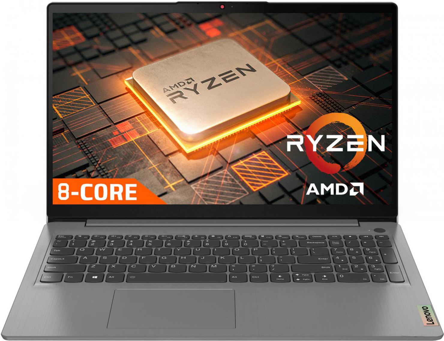 

Ноутбук Lenovo IdeaPad 3 15ALC6 Ryzen 3 5300U 8Gb SSD512Gb AMD Radeon 15.6 IPS FHD (1920x1080) noOS WiFi BT Cam grey (82KU00G2RE)