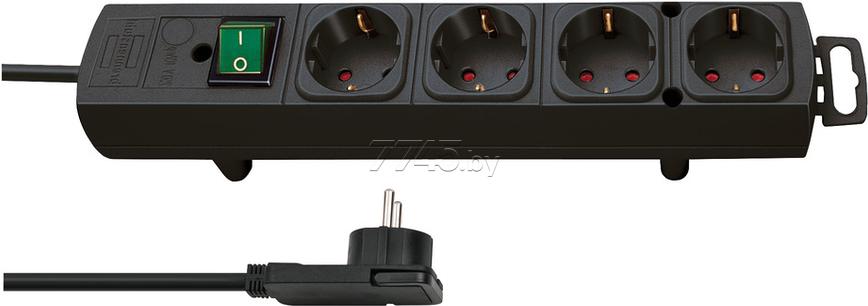 

Удлинитель Brennenstuhl Comfort Line 4 Sockets 2m Black [1153100100], Удлинитель Brennenstuhl Comfort Line 4 Sockets 2m 1153100100 Black