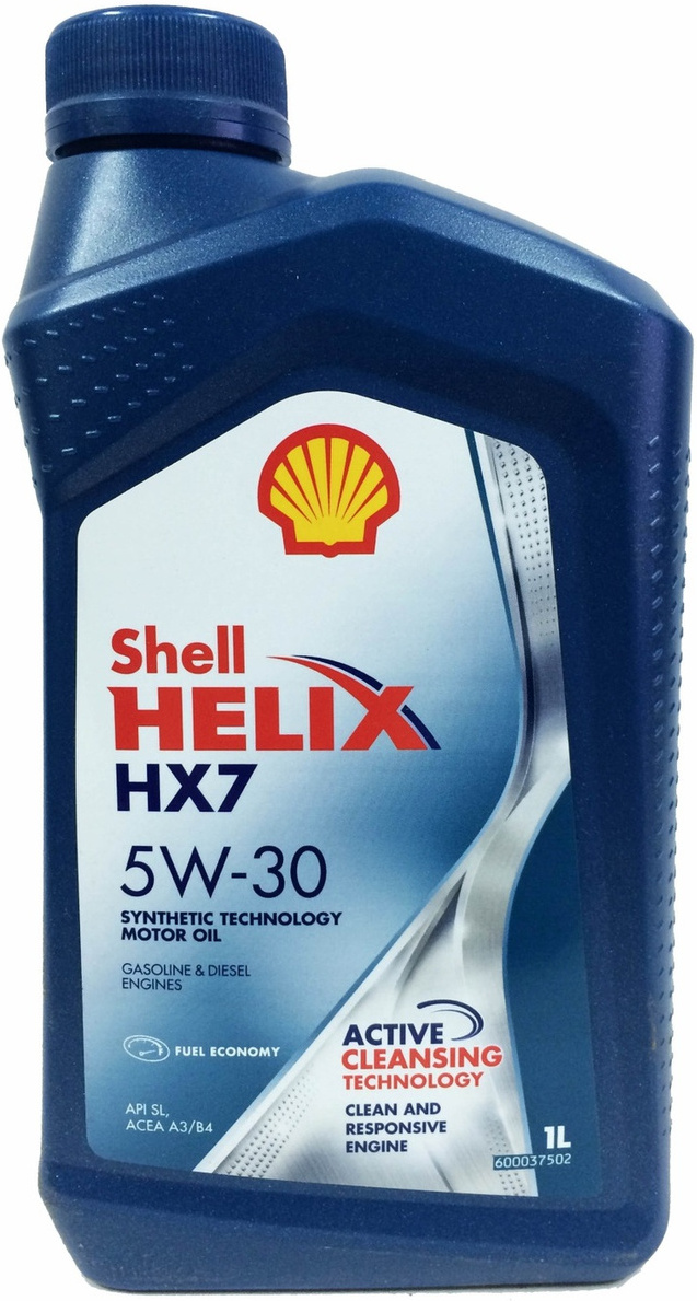 

Моторное масло Shell Helix HX7 5W30 / 550046376 (1л), Моторное масло Shell Helix HX7 5W30 1л 550046376