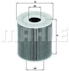 

Масляный фильтр Knecht/Mahle OX175D, OX175D