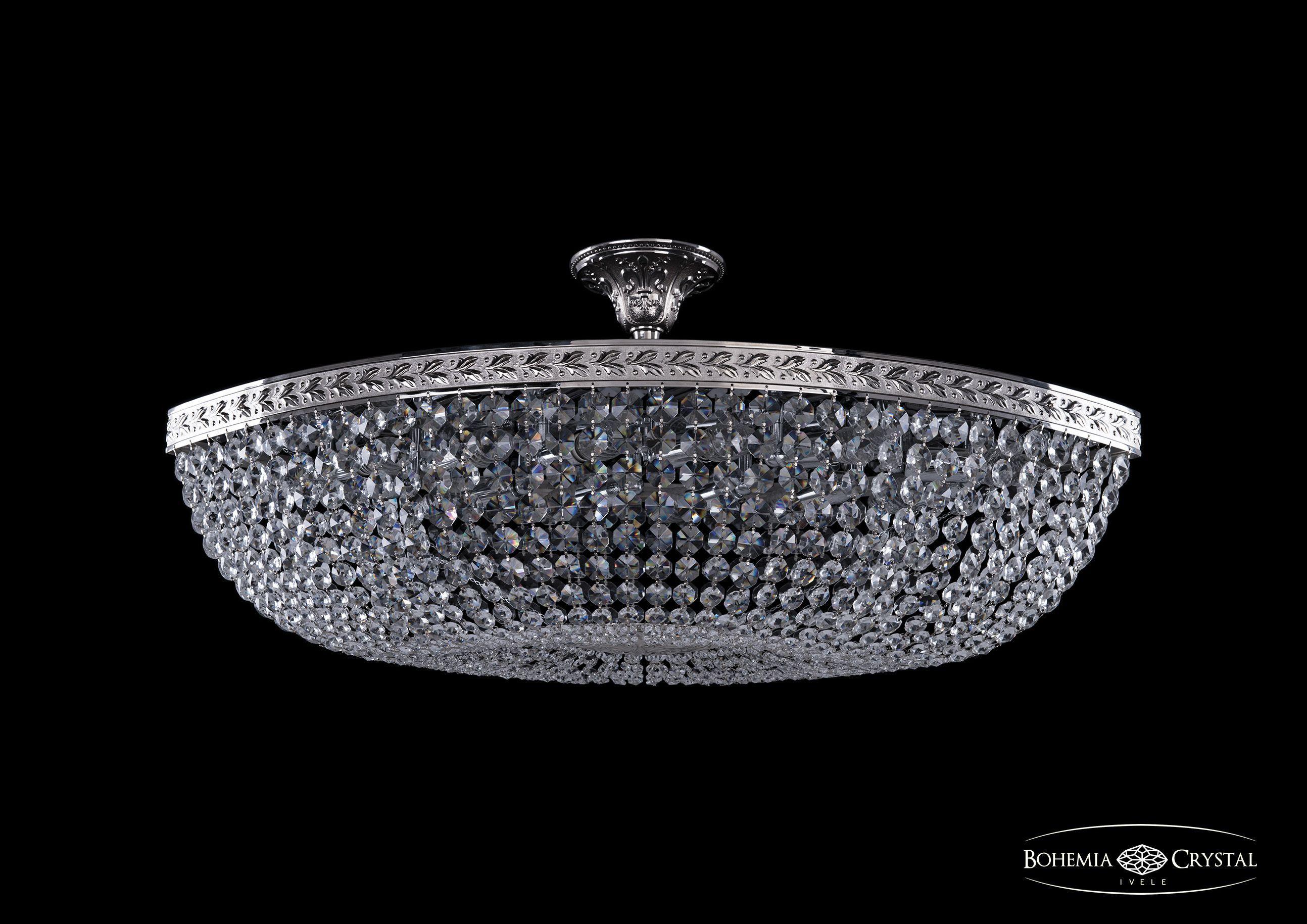 

Люстра на штанге Bohemia Ivele Crystal 19113/90IV Ni