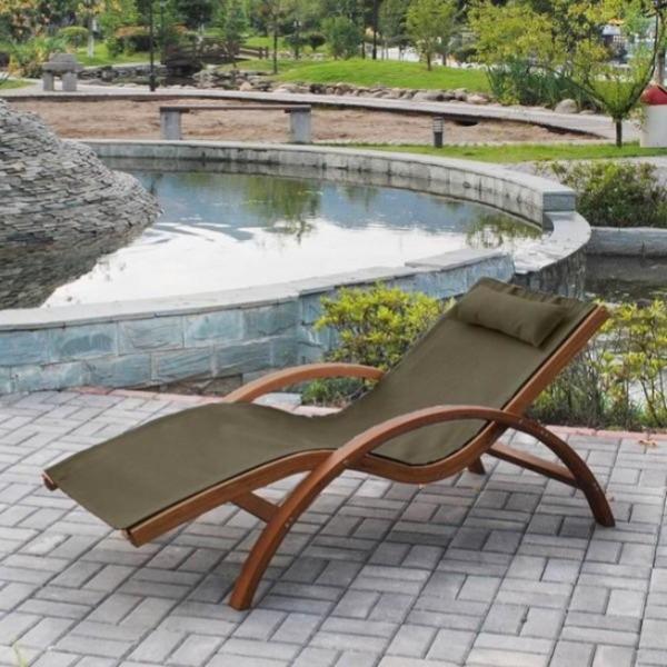 

Шезлонг Afina garden Мальта AFM-503 Olive