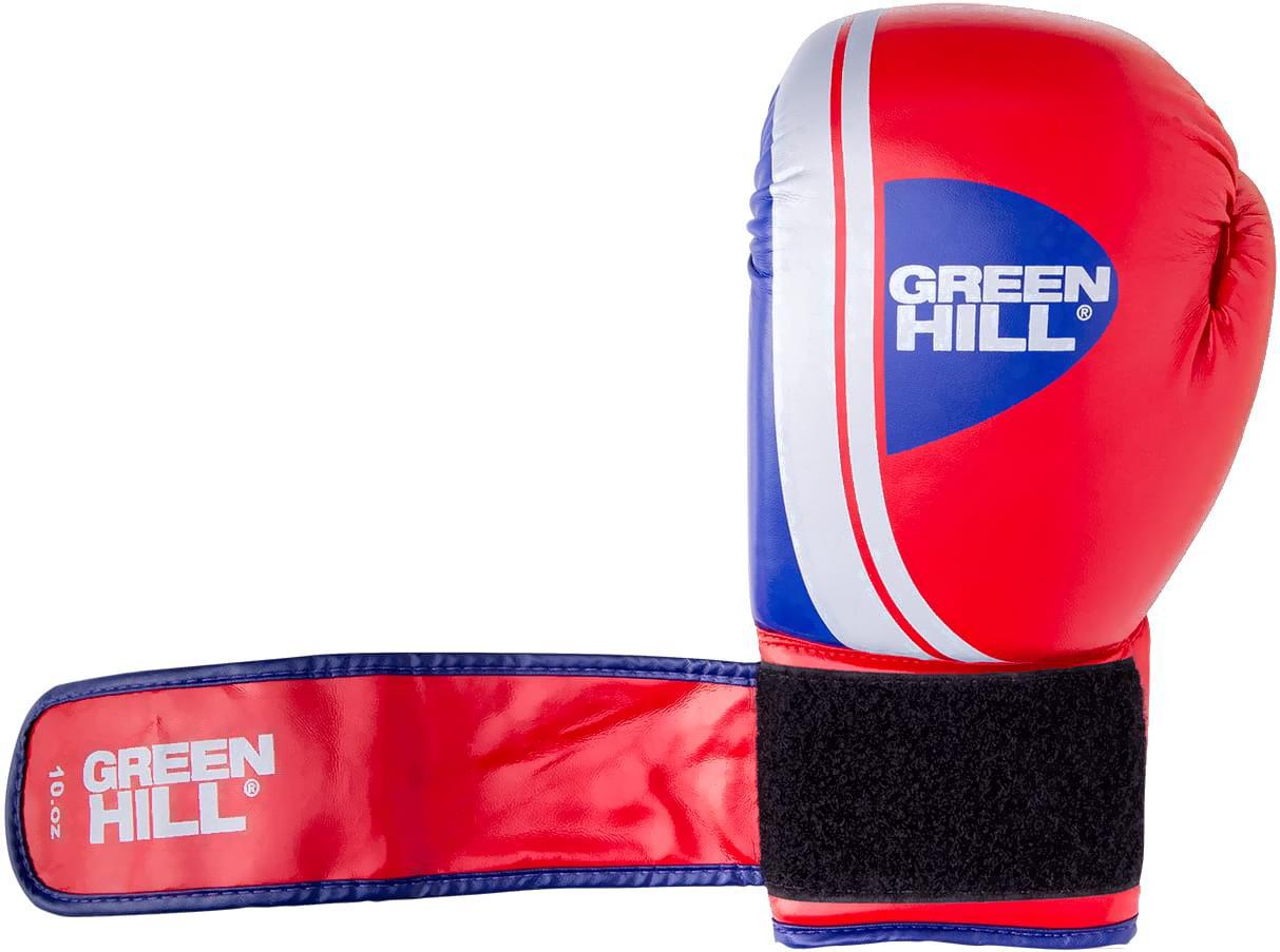 

Боксерские перчатки Green Hill Knockout BGK-2266 10 Oz красный, Knockout BGK-2266 10 oz