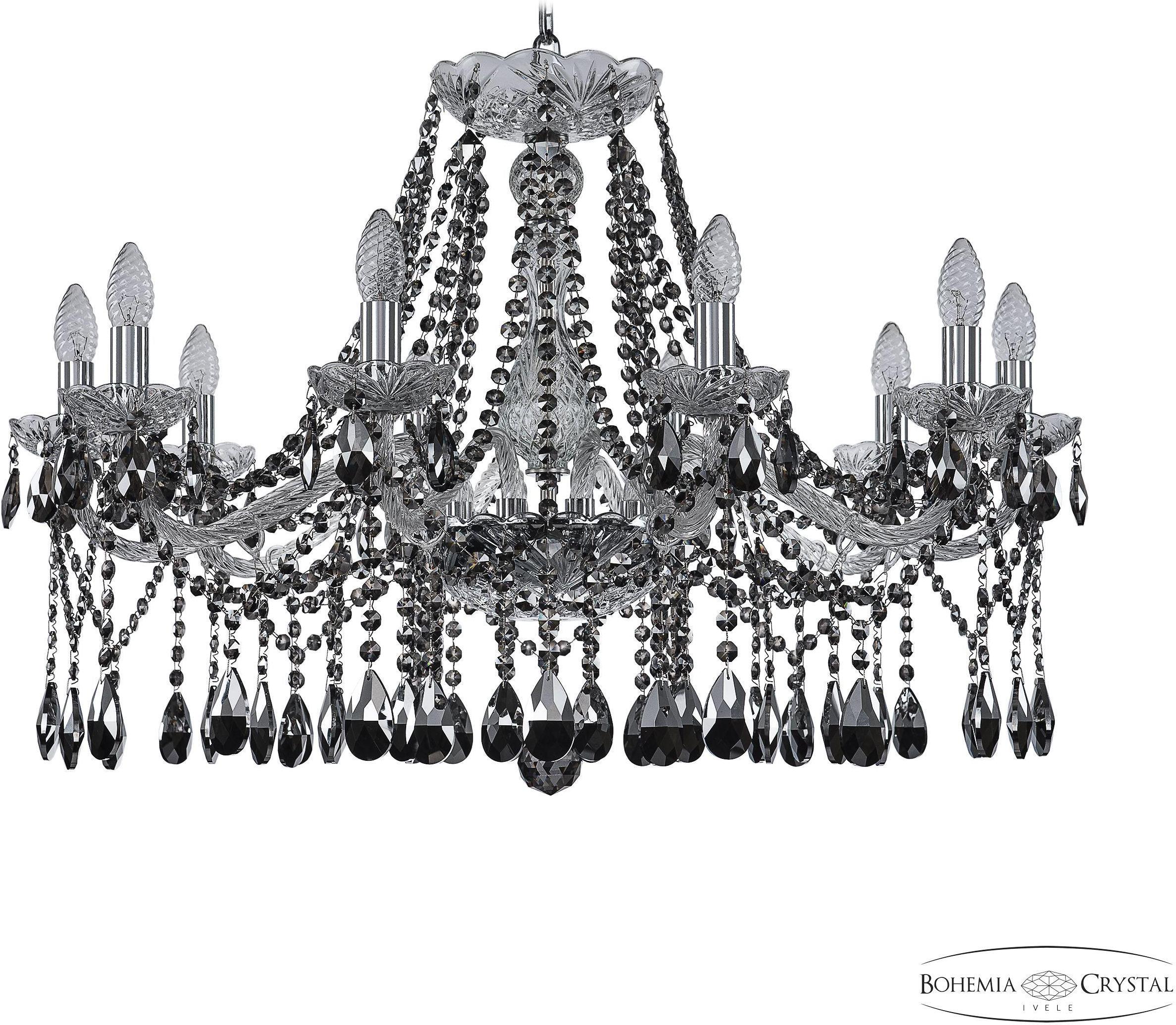 

Подвесная люстра Bohemia Ivele Crystal 1413/10/300 Ni R781