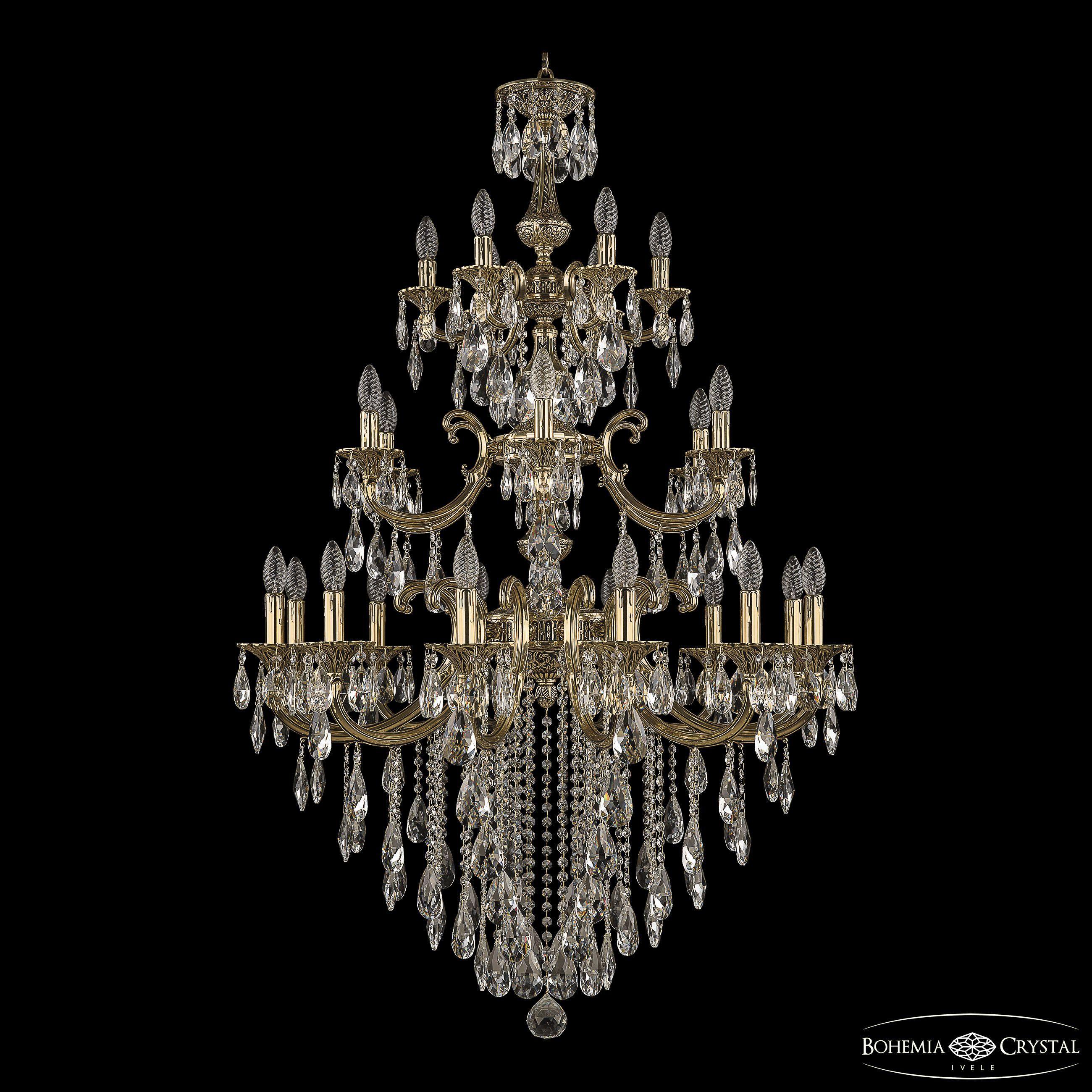 

Подвесная люстра Bohemia Ivele Crystal 72109/12+6+6/300/3d B GB