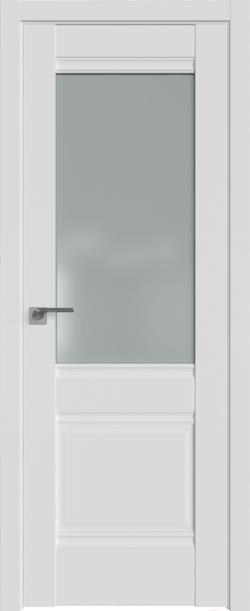 

Межкомнатная дверь ProfilDoors Классика 2U 80x200 аляска/стекло матовое, Классика 2U 80x200