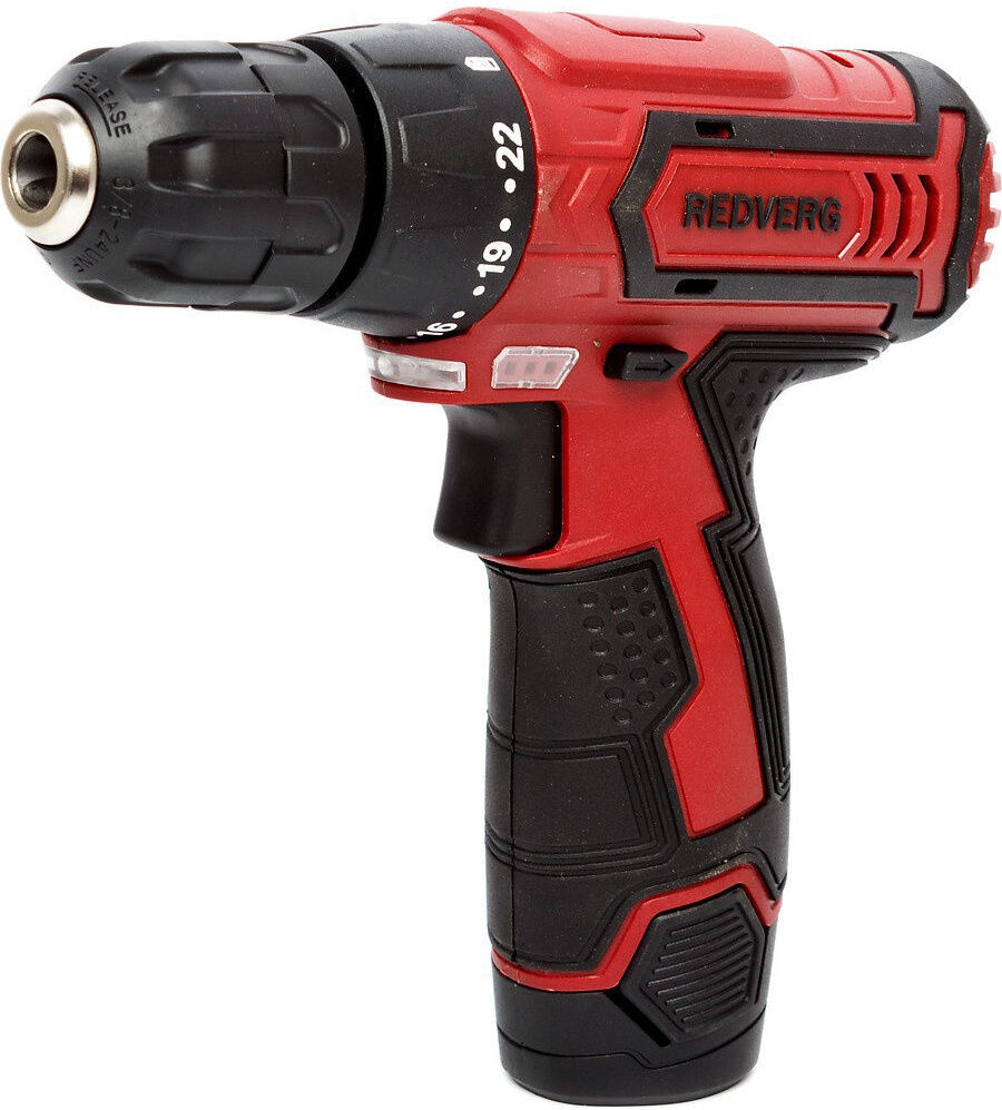 

Дрель-шуруповерт RedVerg RD-SD10L/2Y, Шуруповерт RedVerg RD-SD10L/2Y