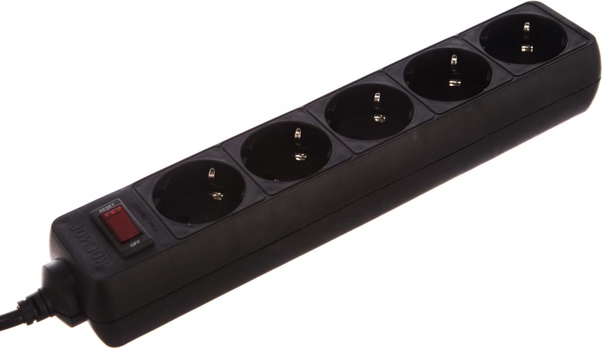 

Сетевой фильтр КОСМОС FKsm5m-5g(B) черный, FKsm5m-5g(B)