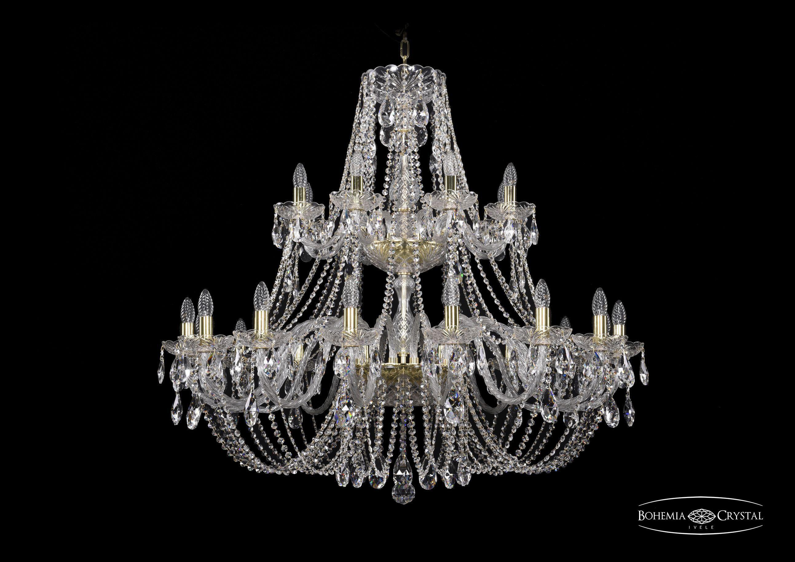 

Подвесная люстра Bohemia Ivele Crystal 1406/16+8/400-110/2d/G