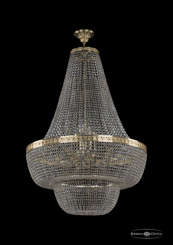 

Люстра на штанге Bohemia Ivele Crystal 19091/H2/80IV G