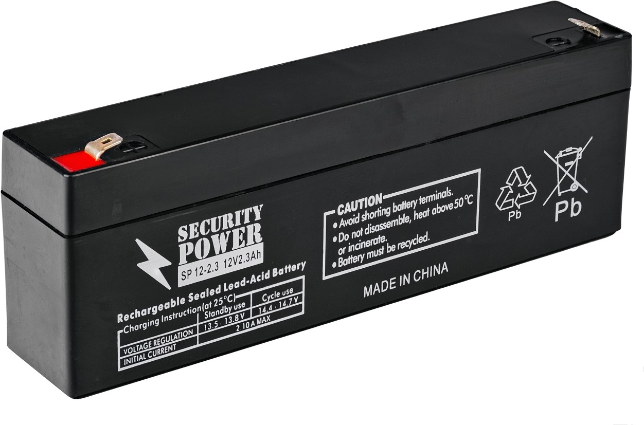 

Аккумулятор для ИБП Security Power SP 12-2.3 12V/2.3Ah