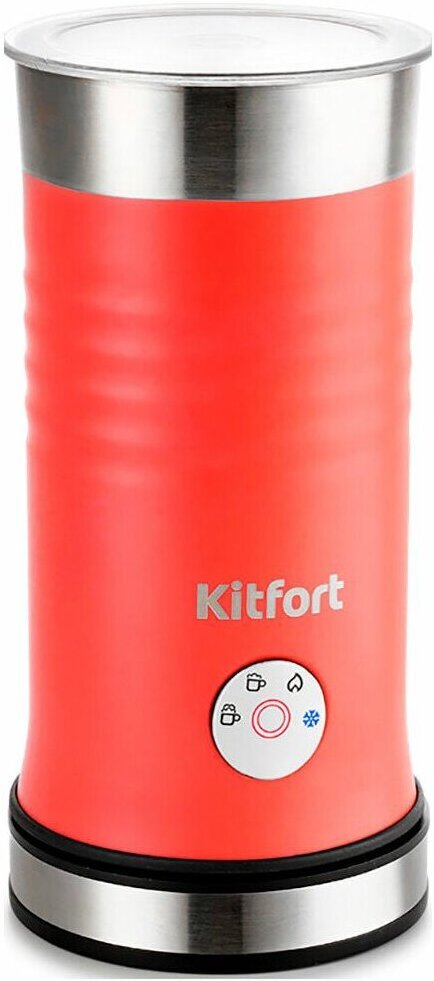 

Капучинатор Kitfort КТ-786-3 Красный, Капучинатор Kitfort КТ-786-3 красный