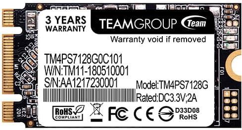 

SSD диск Team MS30 128GB, MS30 128GB