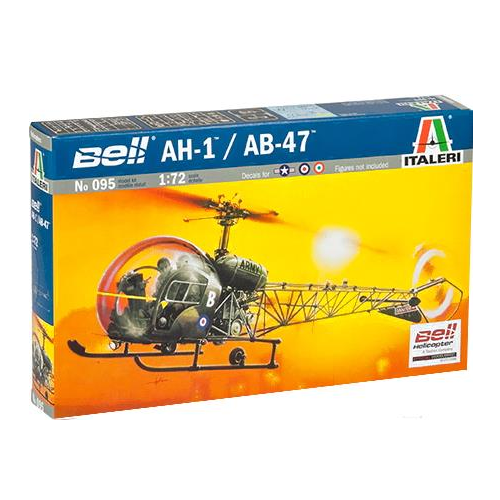 

Сборная модель Italeri Легкий вертолет AH.1 / AB - 47 [095], Сборная модель Italeri Легкий вертолет AH.1 / AB - 47 095