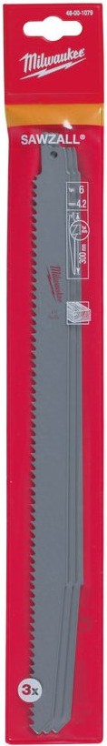 

Набор оснастки Milwaukee 48001079, Полотно для пилы Milwaukee 300x6 3шт 48001079
