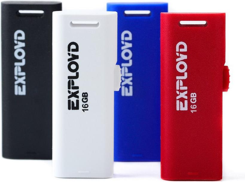 

Usb flash Exployd 16GB-580 красный, 16GB-580