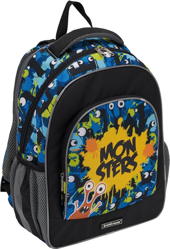 

Школьный рюкзак Erich Krause ErgoLine 15L Monsters [51608], ErgoLine 15L