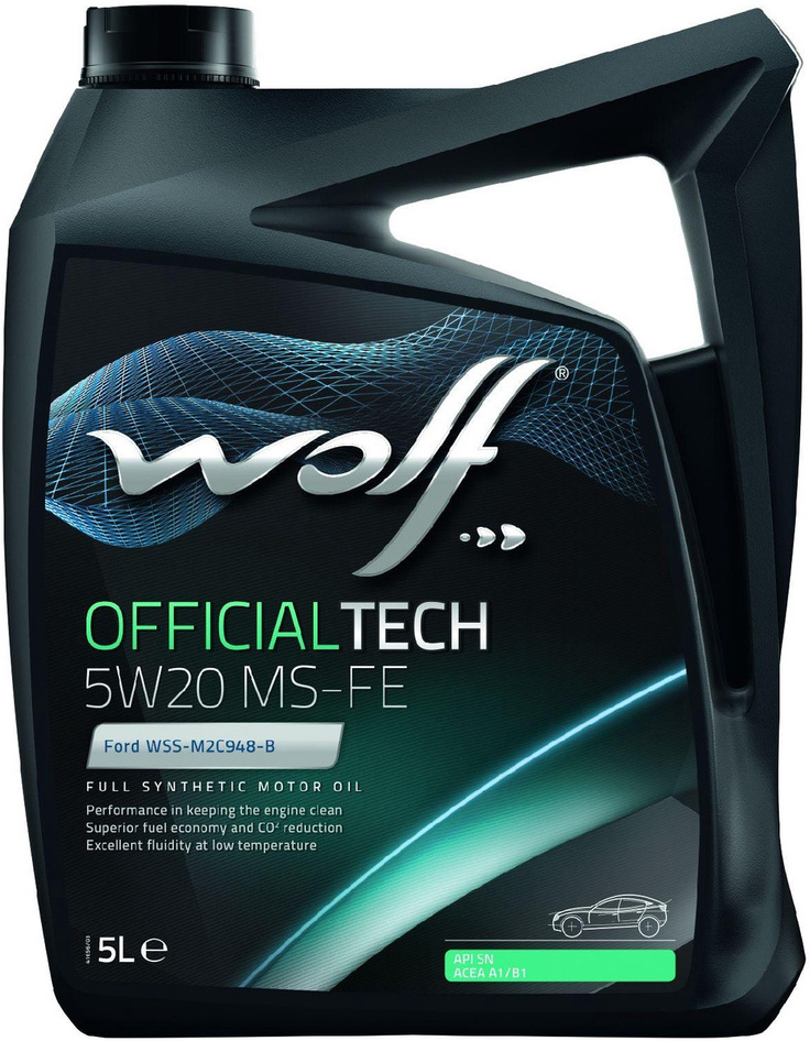 

Моторное масло Wolf OfficialTech 5W20 MS-FE 5л, Моторное масло Wolf OfficialTech 5W20 MS-FE 5л 65612/5
