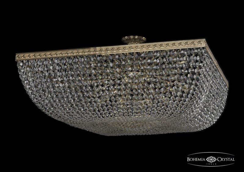 

Люстра на штанге Bohemia Ivele Crystal 19282/100IV G
