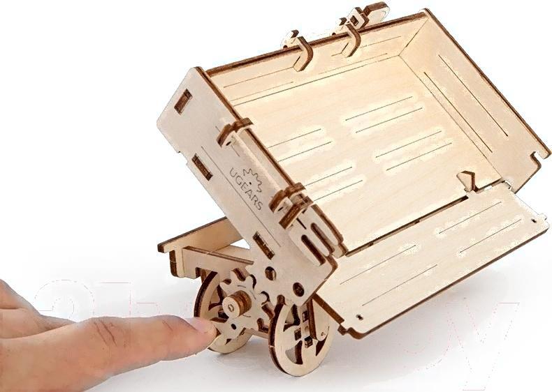 

Сборная модель Ugears Прицеп к трактору 70006, Прицеп к трактору 70006