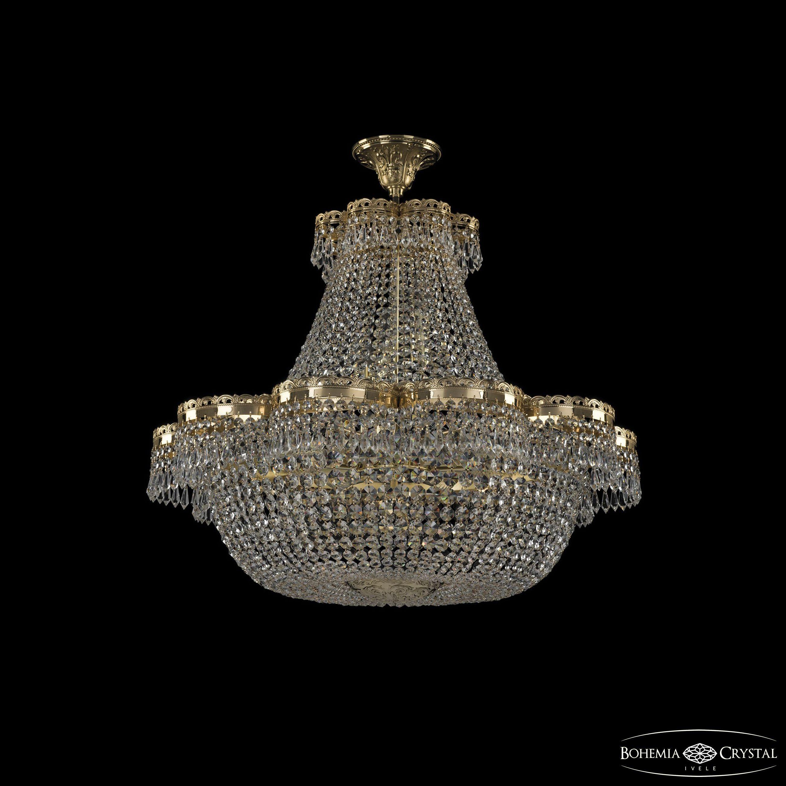 

Люстра на штанге Bohemia Ivele Crystal 19311/H1/75JB G