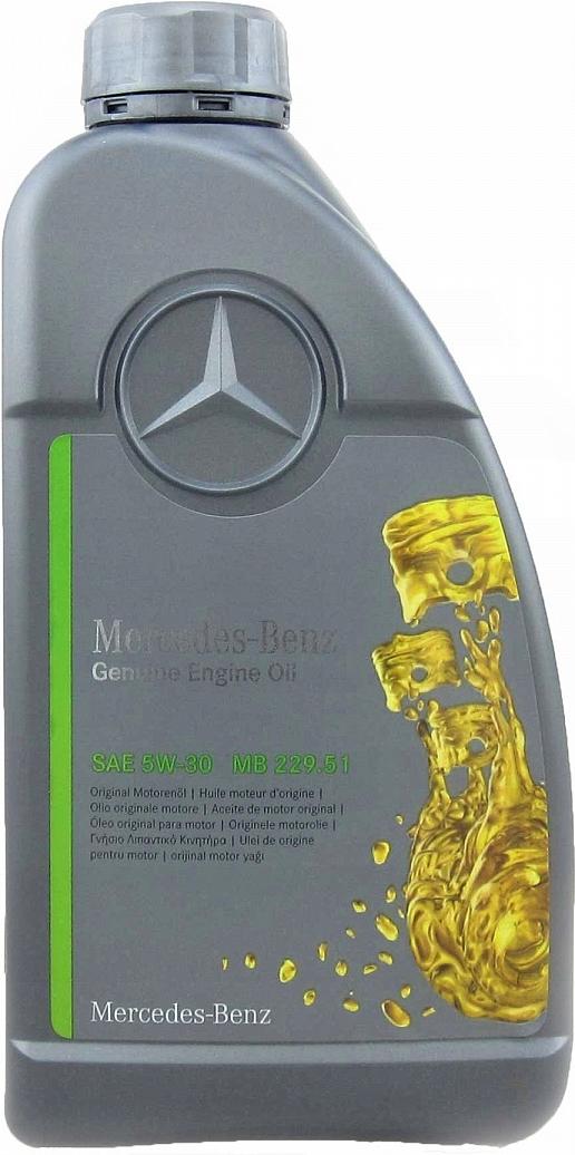 

Моторное масло Mercedes-Benz MB 229.51 5W30 (1л) [A000989760211BLER], MB 229.51 5W30 (1л)