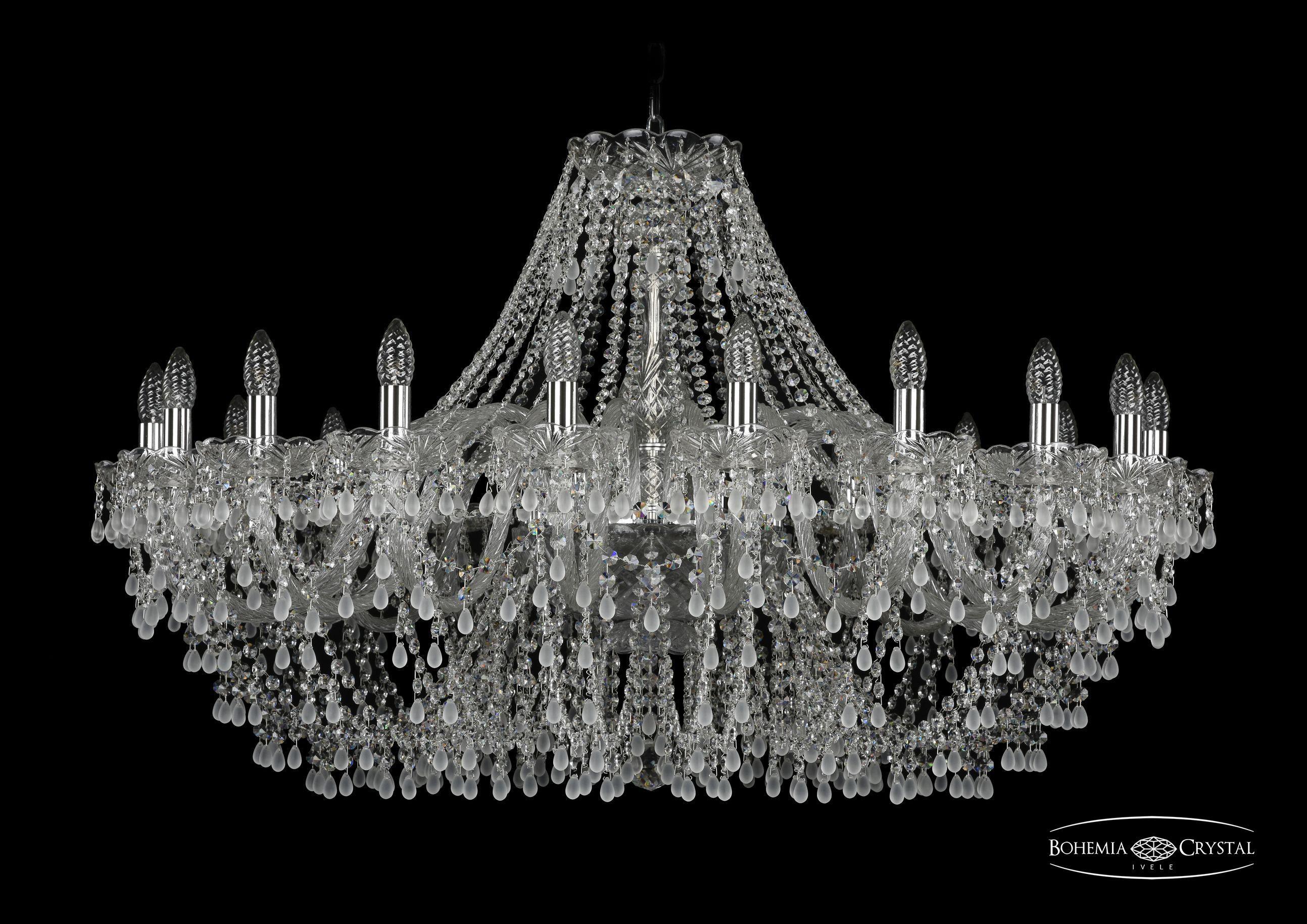 

Подвесная люстра Bohemia Ivele Crystal 1410/20/400/Ni/V0300