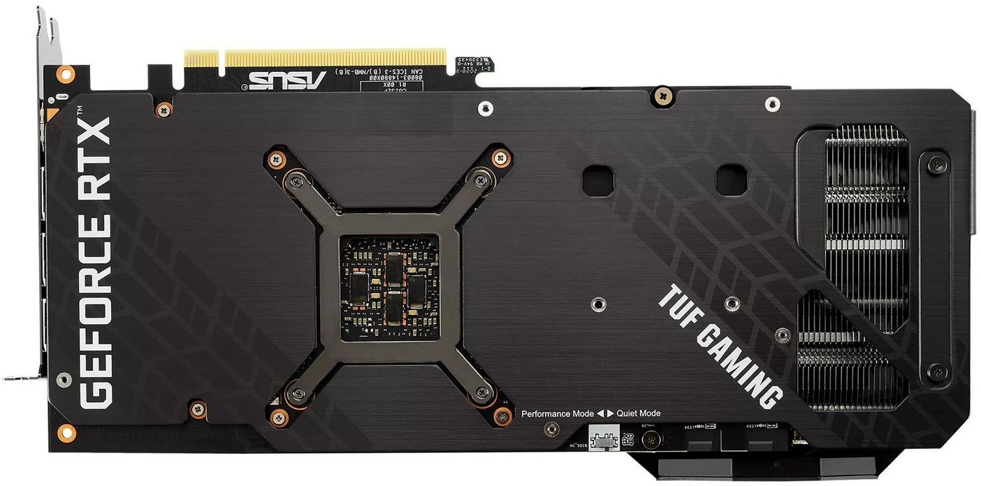 

Видеокарта ASUS TUF Gaming GeForce RTX 3060 Ti OC Edition 8G GDDR6X TUF-RTX3060TI-O8GD6X-GAMING (90YV0IL0-M0NA00)