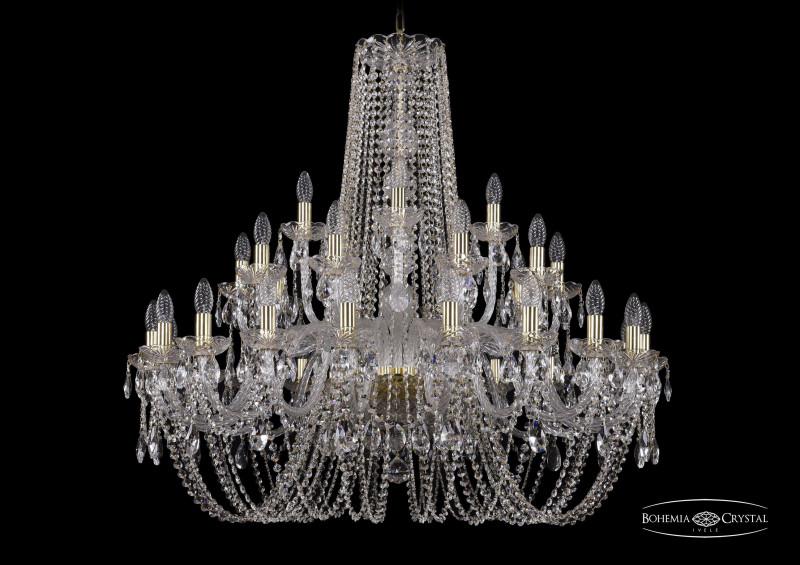 

Подвесная люстра Bohemia Ivele Crystal 1402/20+10+5/360/G