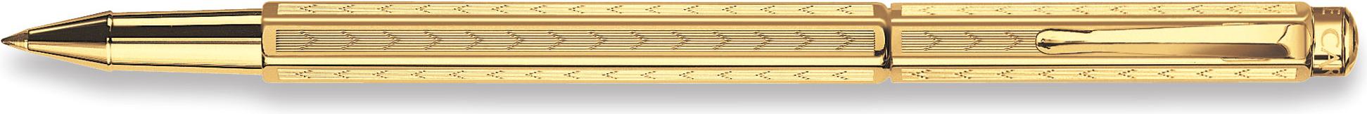 

Ручка-роллер Carandache Ecridor Chevron gilded коробка [838.208], Ручка-роллер Carandache Ecridor Chevron gilded коробка 838.208