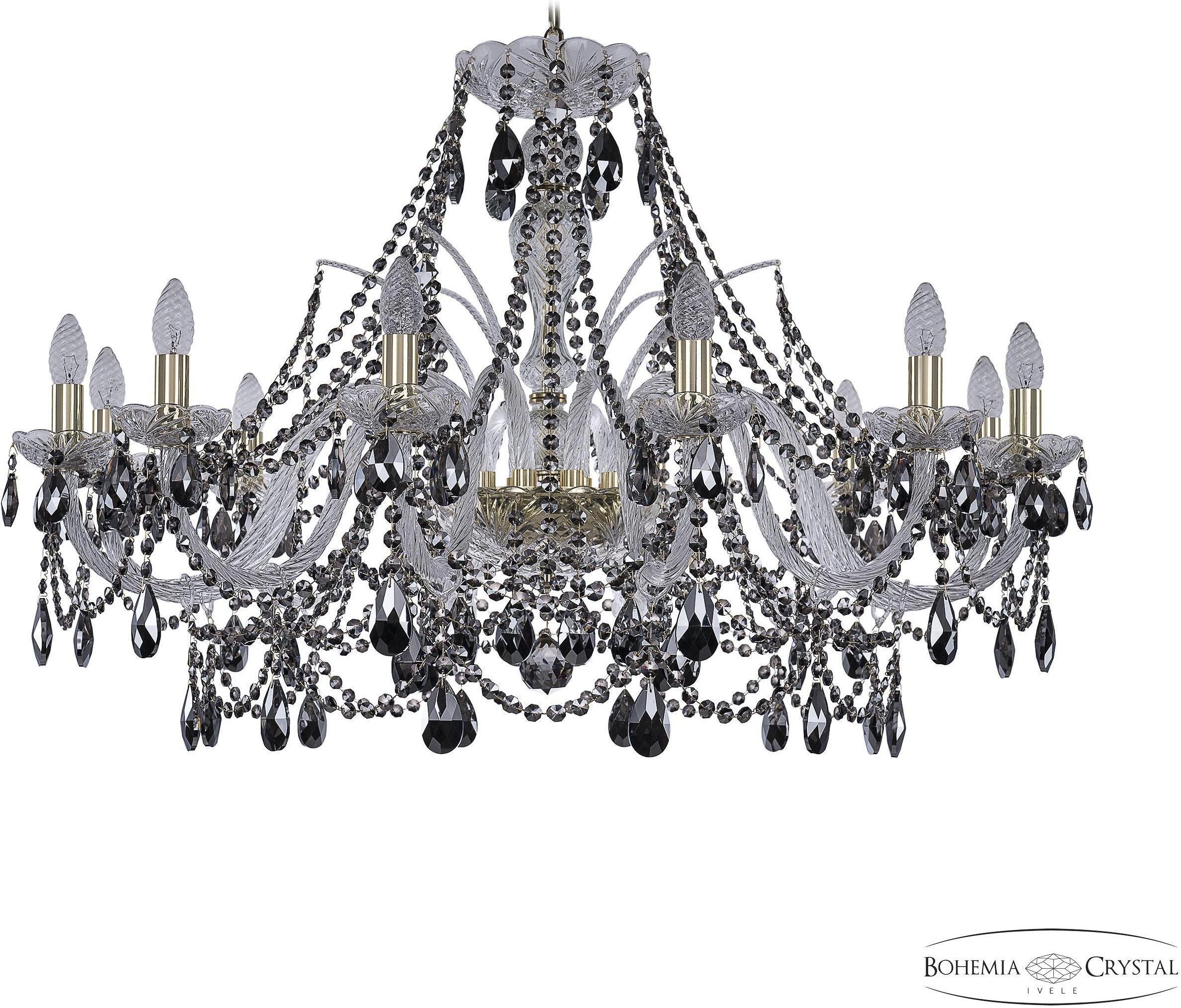 

Подвесная люстра Bohemia Ivele Crystal 1411/12/360 G R781