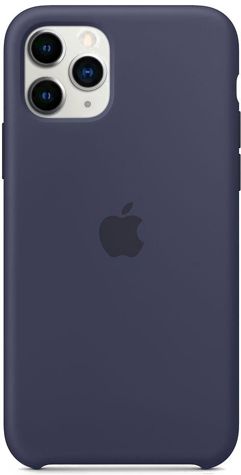 

Чехол для телефона Apple iPhone 11 Pro Silicone Case Midnight Blue [MWYJ2ZM/A], iPhone 11 Pro Silicone Case