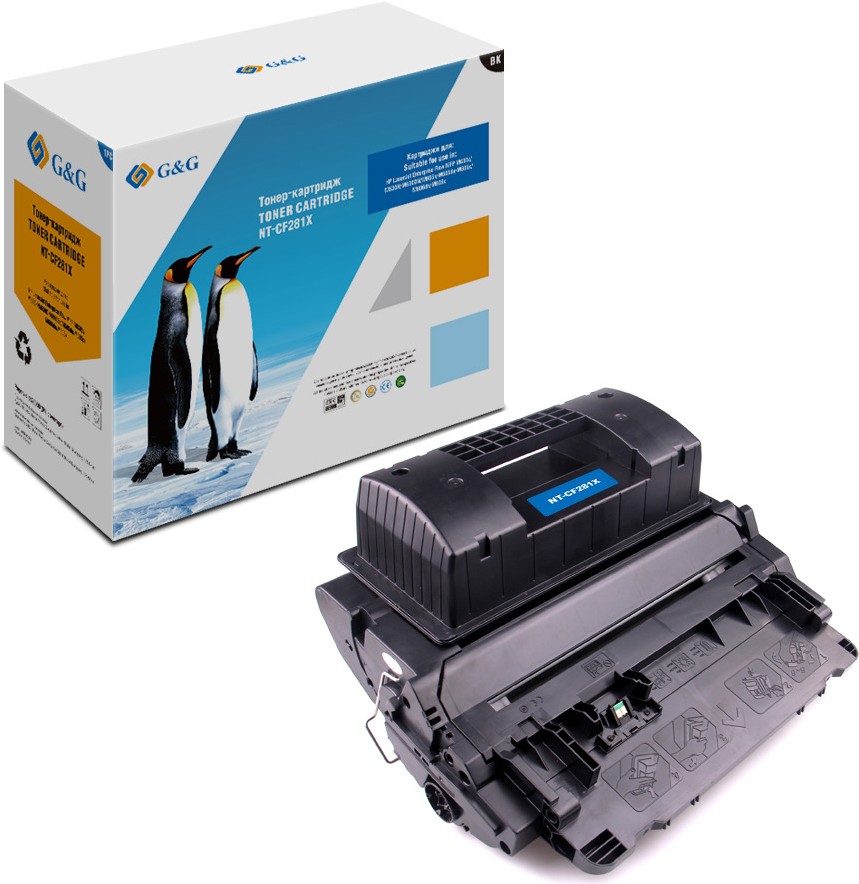 

Картридж лазерный GG NT-CF281X черный