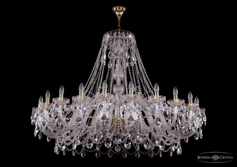 

Подвесная люстра Bohemia Ivele Crystal 1411/24/530/G