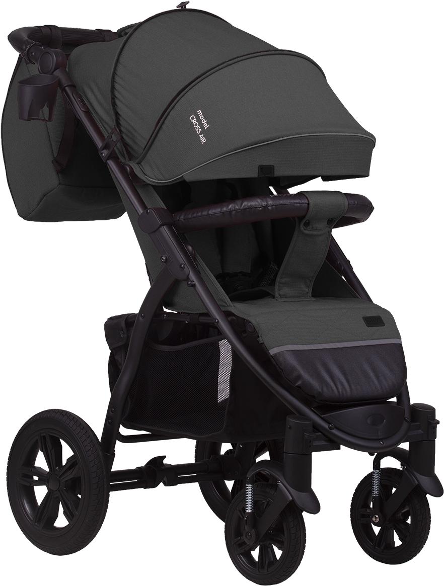 

Детская коляска Bubago Cross AIR Dark Grey [BG-0624 dark-grey], Cross AIR