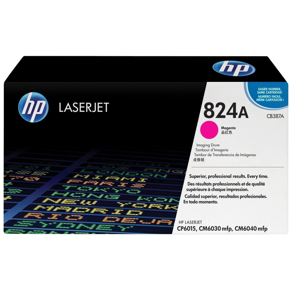 

Картридж для принтера HP 824A (CB387A), Картридж HP 824A CB387A пурпурный