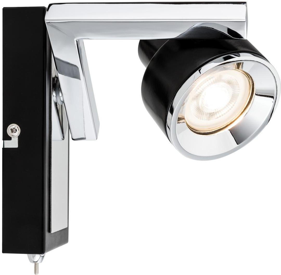 

Спот Paulmann Spotlight Turn max1x10W GU10 Sz/Chr Mt [66670], Спот Paulmann Spotlight Turn max1x10W GU10 Sz/Chr Mt 66670