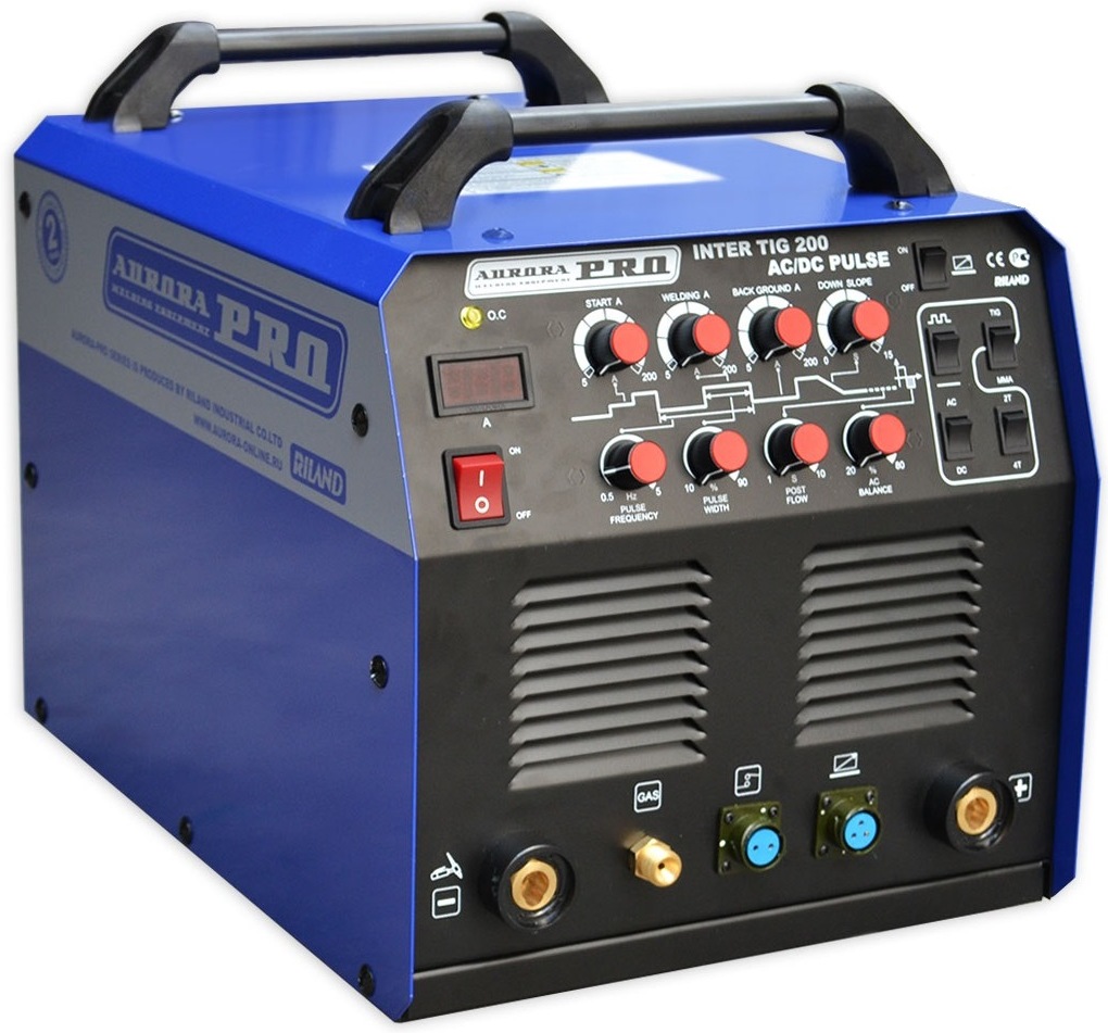 

Сварочный аппарат Aurora Inter Tig 200 AC/DC Pulse Mosfet + маска Aurora A998F Black Cosmo (InterTig 200+A998F)