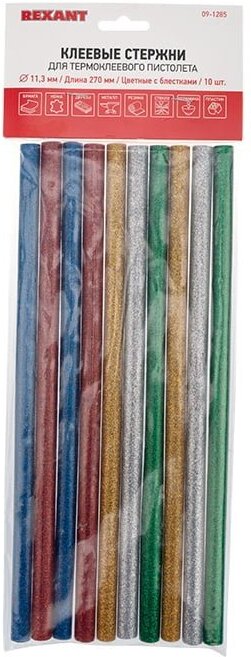 

Клеевые стержни Rexant 09-1285 10 шт
